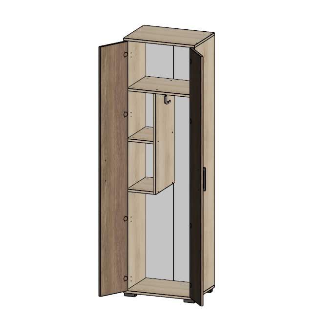Шафа 2-х дверна господарська АНШАР ГРУП (6608), 580х405х2025 мм